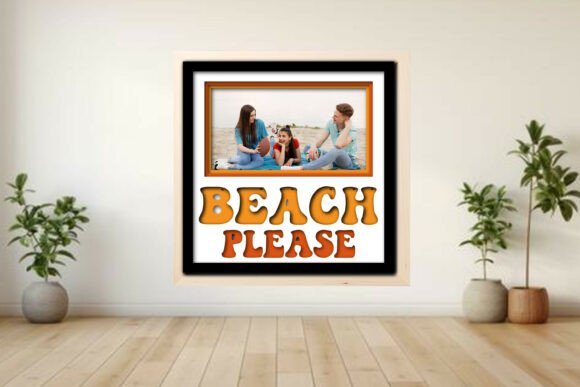 Beach Please Photo Frame Shadow Graphics and Crafts Review