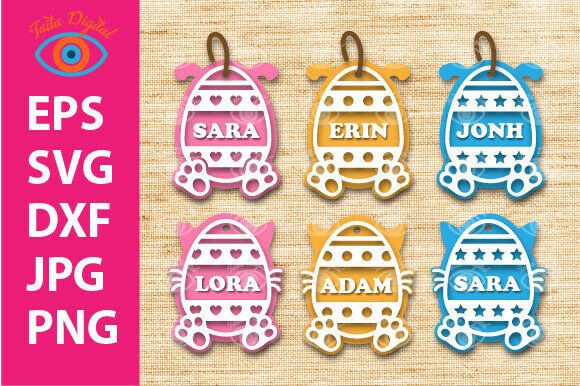 Cat Dog Name Tags SVG, Personalized Graphics and Print Templates Review