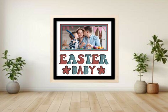 Easter Baby Photo Frame Shadow Graphics and Crafts Review