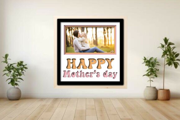 Happy Mother’s Day Photo Frame Shadow
