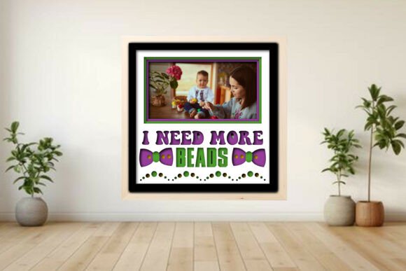 I Need More Beads Photo Frame Shadow Graphics and Crafts Review