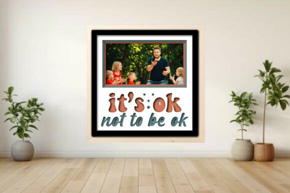It’s Ok Not to Be Ok Photo Frame Shadow Review