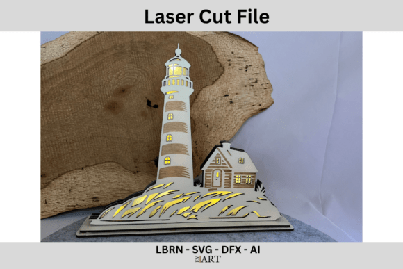 Laser Cut File Leuchtturm Review