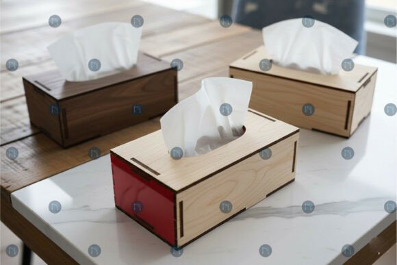 Laser Cut Tissue Box SVG Review