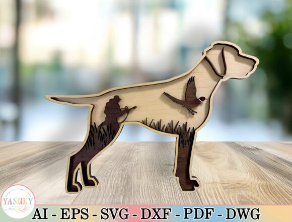 Layered Hunting Dog Laser Cut File SVG Review