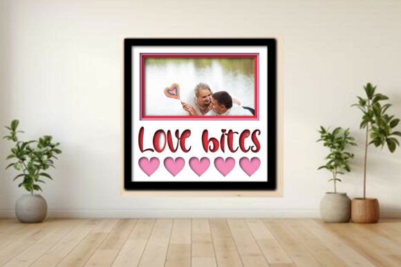 Love Bites Photo Frame Shadow Graphics and Crafts Review