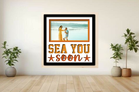 Sea You Soon Photo Frame Shadow Graphics and Crafts Review