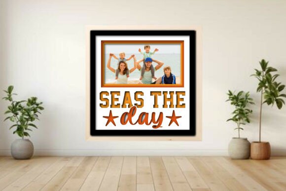 Seas the Day Photo Frame Shadow Embroidery Review
